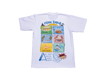 Fish Shack Ibiza Water Color Tee