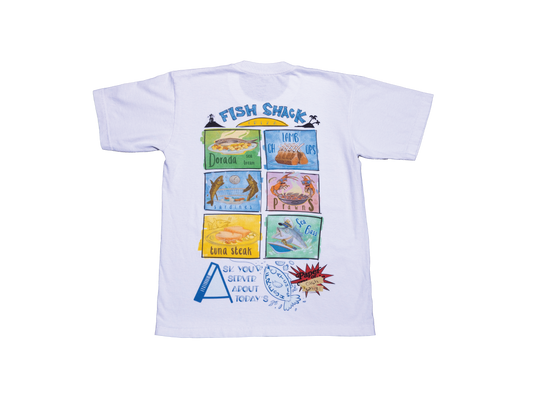 Fish Shack Ibiza Water Color Tee